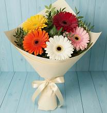 Букет цветов из:  Герберы в Нефедово
