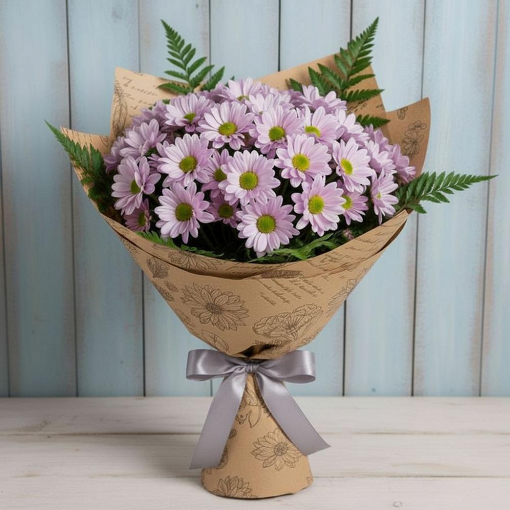 Букет цветов из: Хризантемы в Нефедово