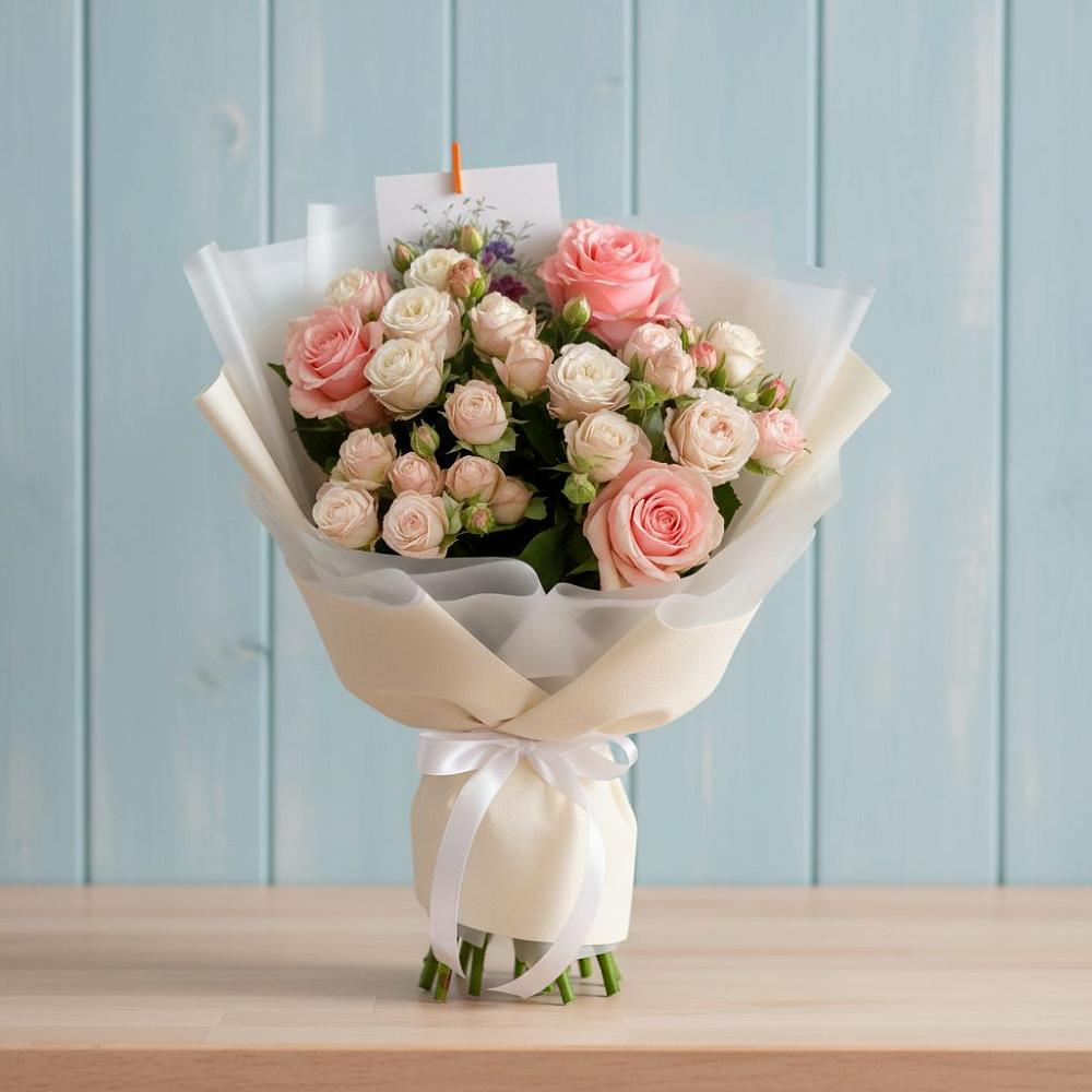 Букет цветов из: Розы в Нефедово