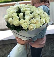 Букет 35 Белых роз #REPLACE_PRED# Нефедово