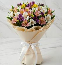 Букет цветов из:  Альстромерии в Нефедово