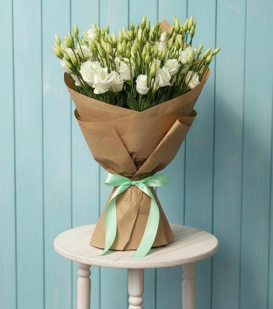 Букет цветов из: Лизиантусы в Нефедово