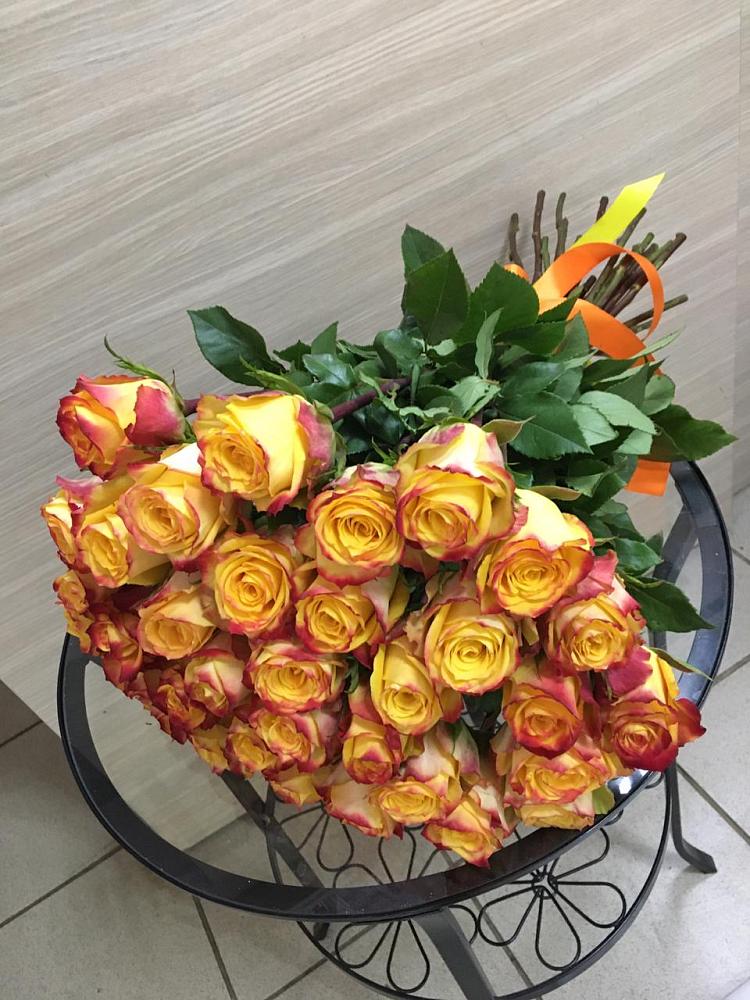 Букет Желтые розы в Нефедово