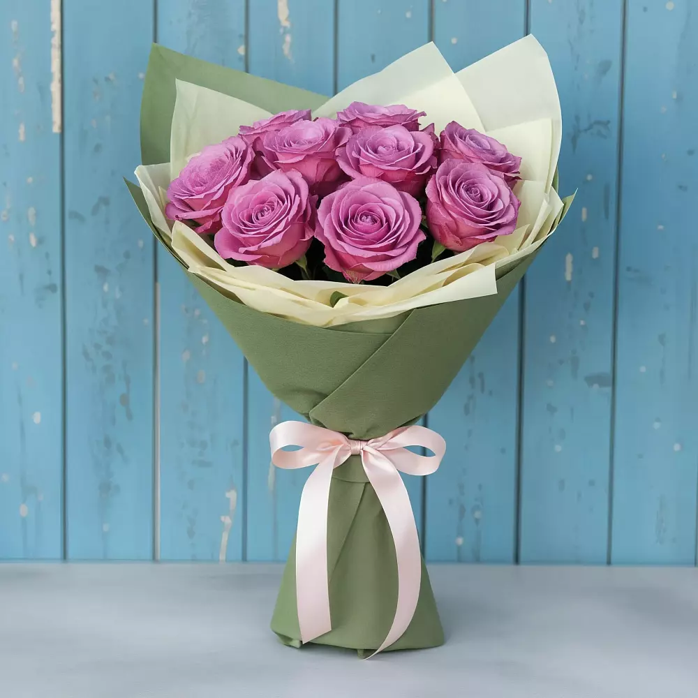 Букет Розы Фёрст Леди в Нефедово