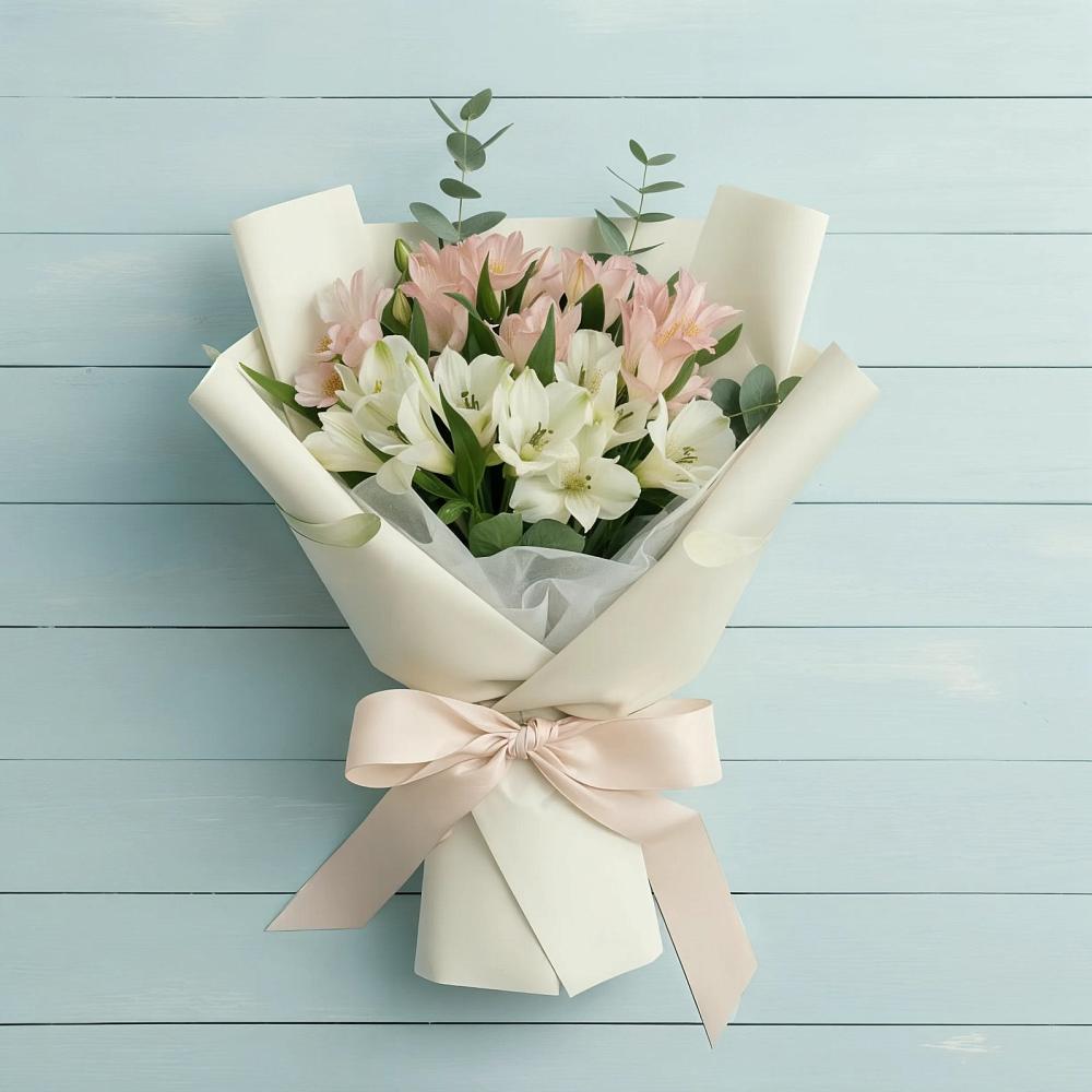 Букет цветов из: Альстромерии в Нефедово