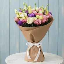 Букет цветов из:  Лизиантусы в Нефедово