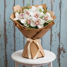 Букет цветов из:  Орхидеи и Розы #REPLACE_PRED# Нефедово